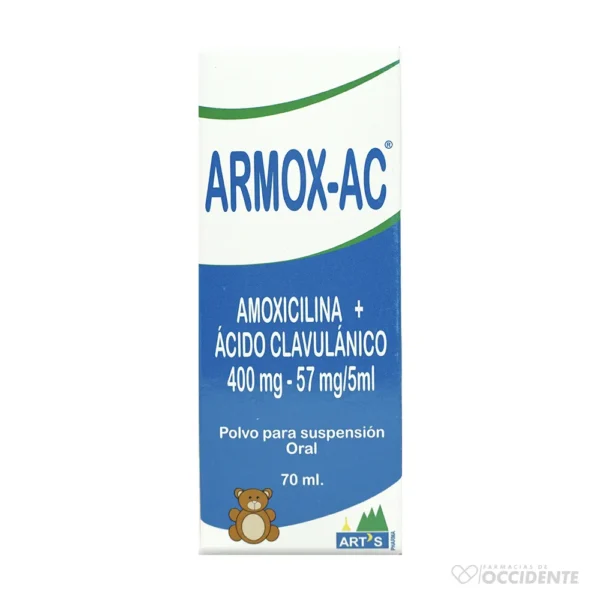 ARMOX-AC POLVO SUSPENSION 400MG-57MG/5ML X 70ML