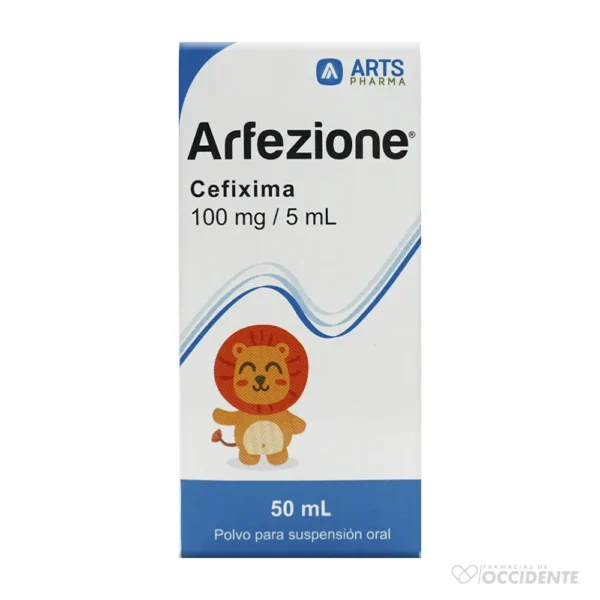 ARFEZIONE POLVO P/SUSPENSION 100MG/5ML X 50ML