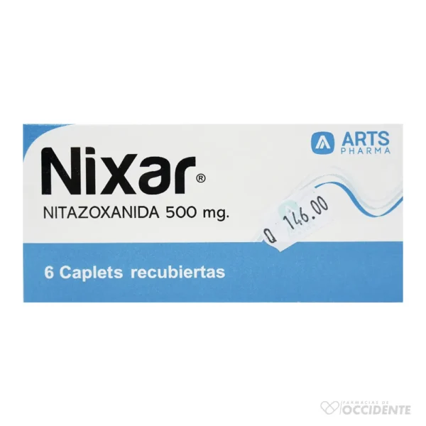 NIXAR 500MG CAPLETS RECUBIERTAS x 6