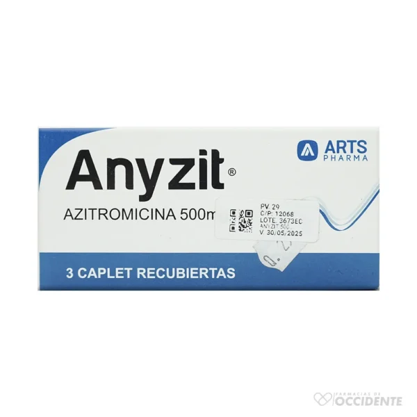 ANYZIT 500MG TABLETAS X 3