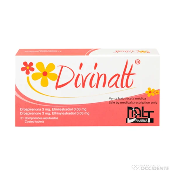 DIVINALT COMPRIMIDOS 3MG/0.03MG X 21