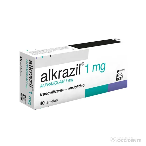 CTRL ALKRAZIL TABLETAS 1MG x 40