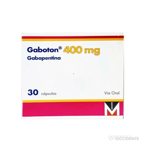 GABOTON CAPSULAS 400MG X 30