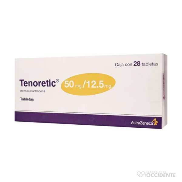 TENORETIC TABLETAS 50MG X 28