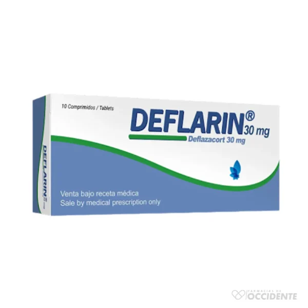 DEFLARIN COMPRIMIDOS 30MG X 10