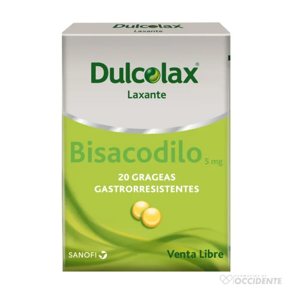 DULCOLAX X 20 GRAGEAS