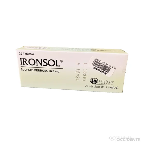 IRONSOL TABLETAS X 30