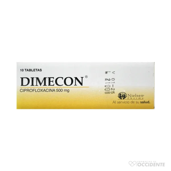 DIMECON TABLETAS 500MG X 10