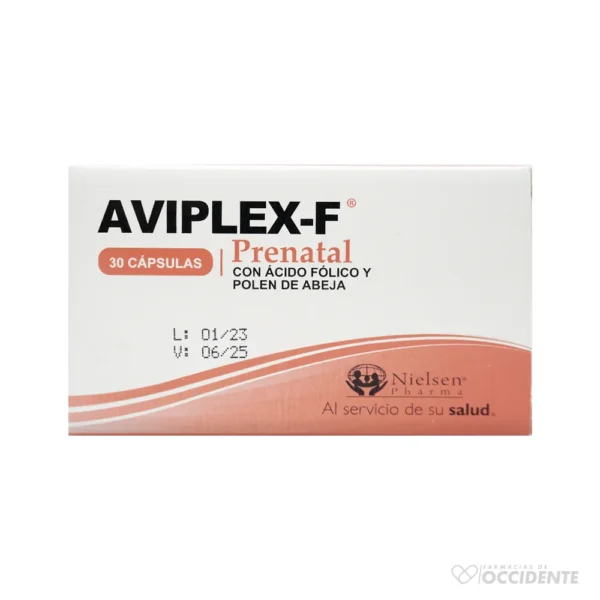 AVIPLEX-F PRENATAL CAPSULAS X 30