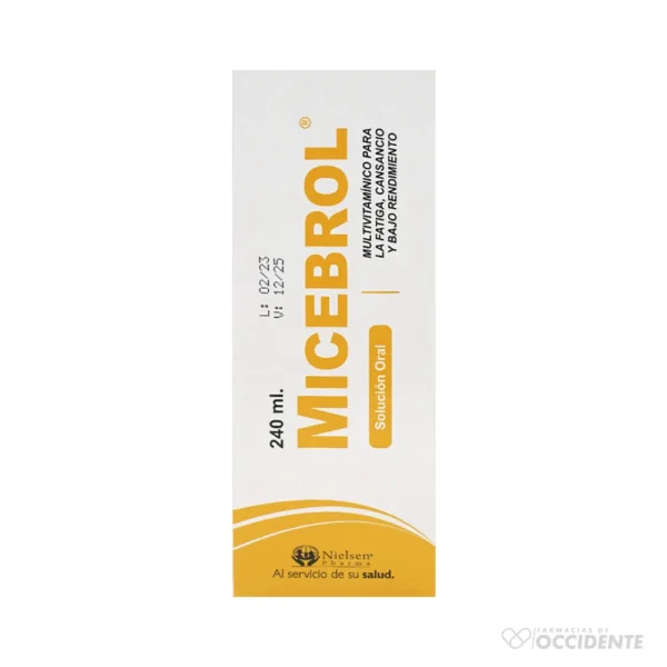 MICEBROL SOLUCION ORAL X 240ML