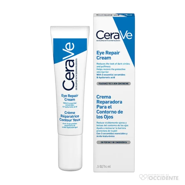 CERAVE CREMA REPARADORA PARA EL CONTORNO DE OJOS X 14ML