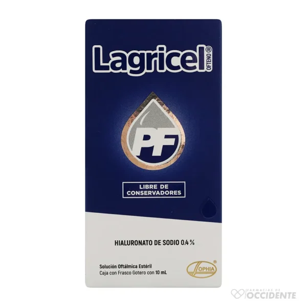 LAGRICEL PF OFTENO X 10ML