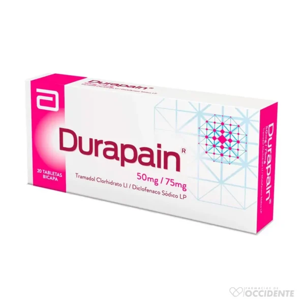 DURAPAIN TABLETAS 50MG/75MG X 10