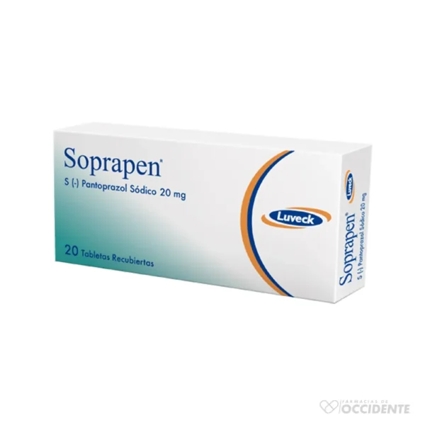 SOPRAPEN COMPRIMIDOS 20MG X 20