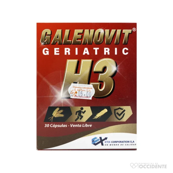 GALENOVIT H3 CAPSULAS X 30