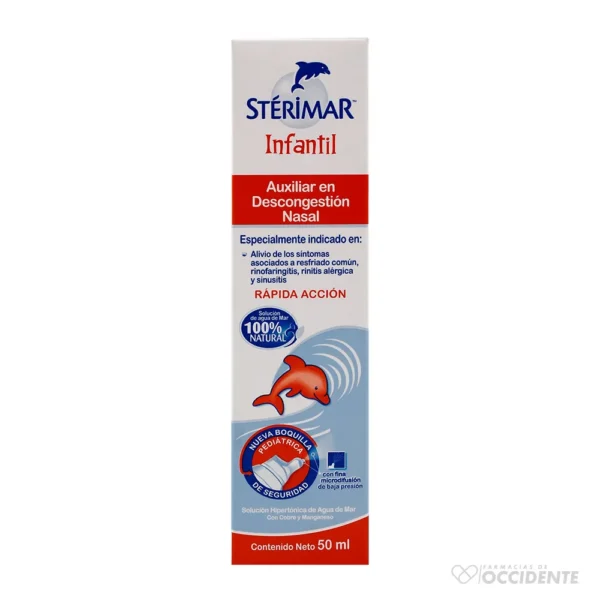 STERIMAR INFANTIL HYPERTONIC X 50ML