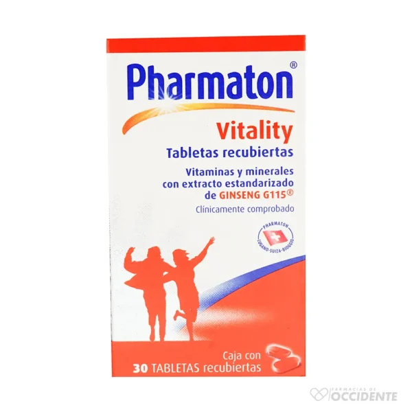 PHARMATON VITALITY CAPSULAS x 30