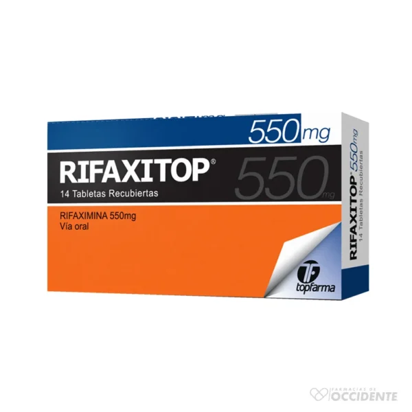 RIFAXITOP TABLETAS 550MG X 14