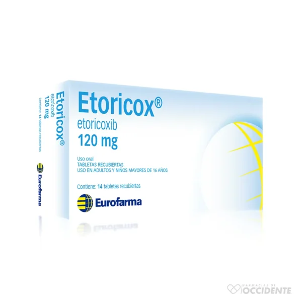 ETORICOX TABLETAS 120MG X 14