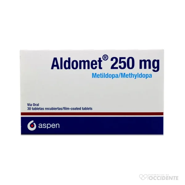 ALDOMET TABLETAS 250MG X 30