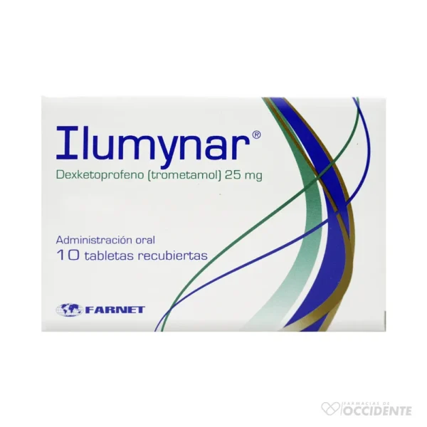 ILUMYNAR TABLETAS 25MG X 10