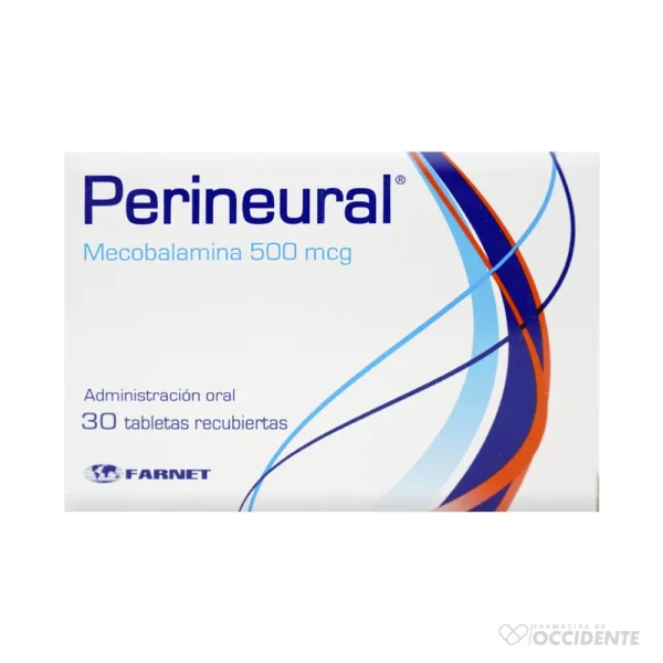 PERINEURAL TABLETAS 500MCG X 30