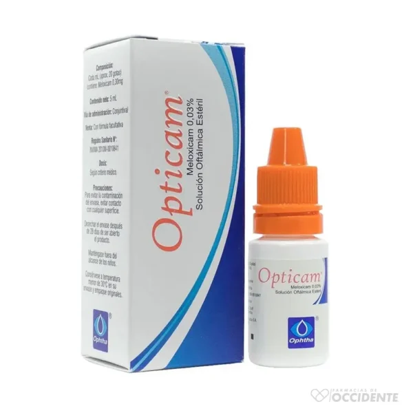 OPTICAM SOL OFT 0.003 x 5 ML