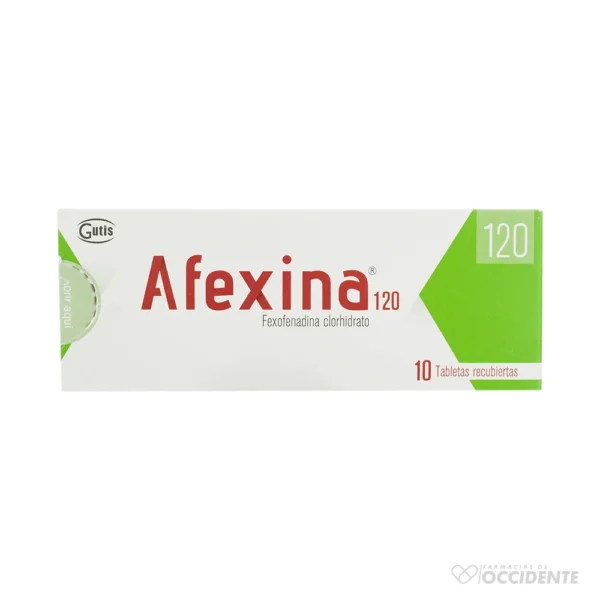 AFEXINA TABLETAS 120MG X 10