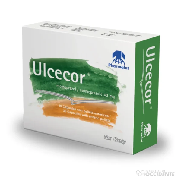 ULCECOR CAPSULAS 40MG X 30