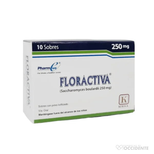 FLORACTIVA SOBRE 250MG X 10