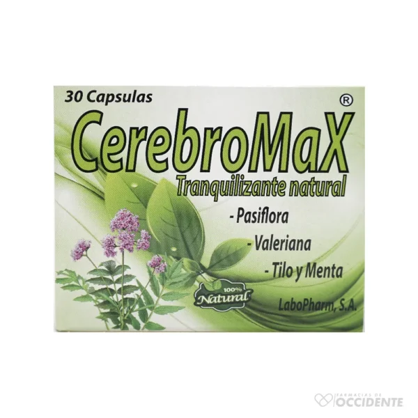 CEREBROMAX NATURAL X 30 CAPSULAS