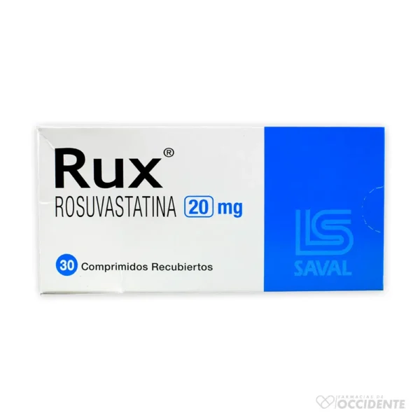 RUX TABLETAS 20MG X 30