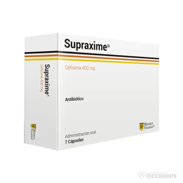 SUPRAXIME TABLETAS 400MG X 7