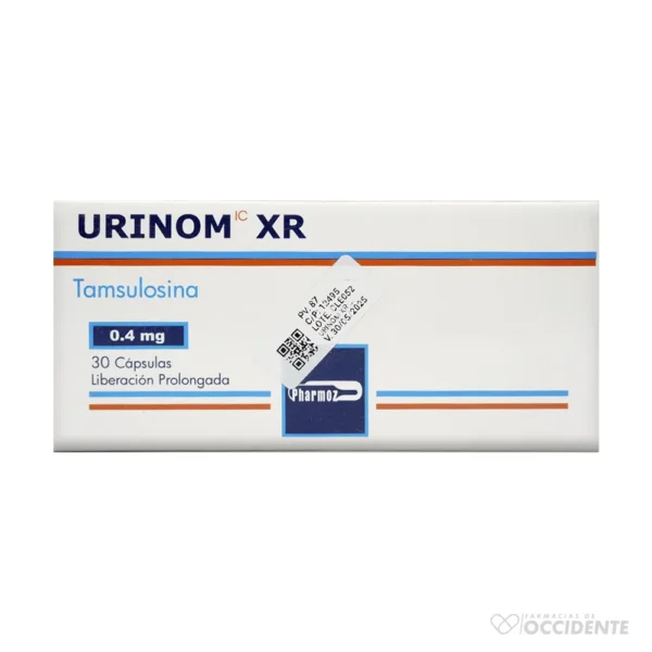 URINOM XR CAPSULA 0.4MG X 30