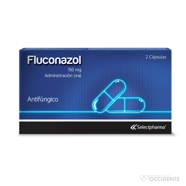 FLUCONAZOL 150mg CAPSULAS X 2. SELECTPHARMA