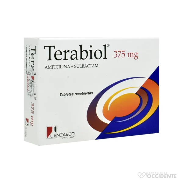 TERABIOL TABLETAS 375MG X 1 (CAJA 10 UNIDADES)