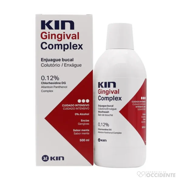 KIN GINGIVAL COMPLEX 0.12 X 500ML