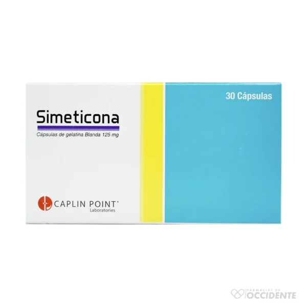 SIMETICONA CAPSULAS 125MG X 10 (CAJA 3 BLISTER). CAPLIN POINT