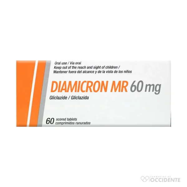 DIAMICRON MR COMPRIMIDOS 60MG x 60