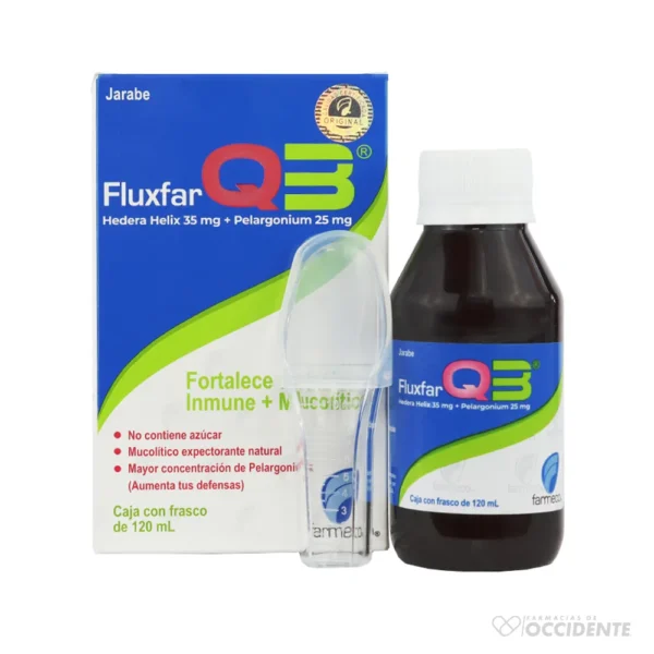 FLUXFAR Q3 JARABE X 120ML