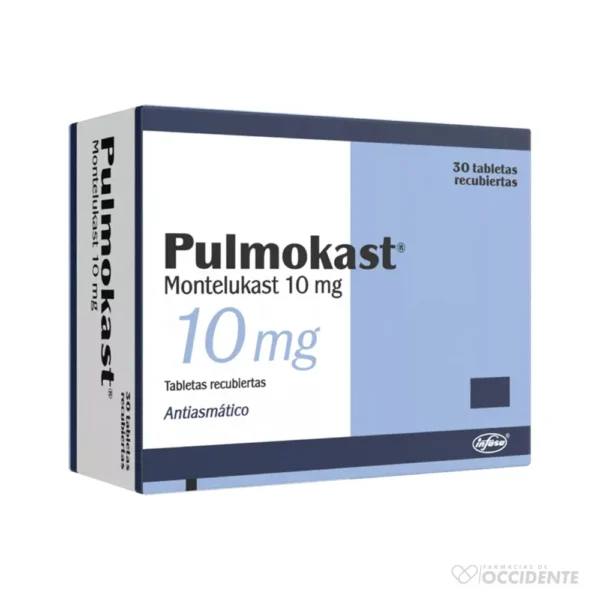 PULMOKAST TABLETAS 10MG X 30