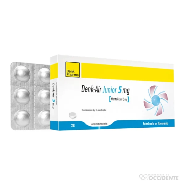 DENK – AIR JUNIOR 5 MG X 28 COMPRIMIDOS