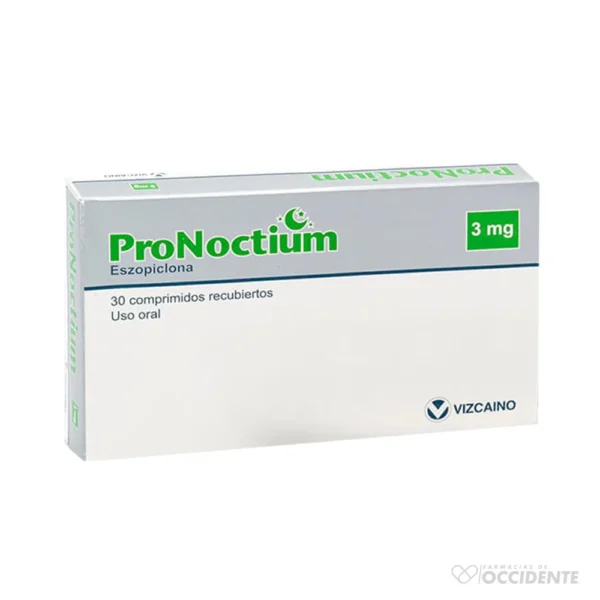 PRONOCTIUM COMPRIMIDOS 3MG x 30 CTRL