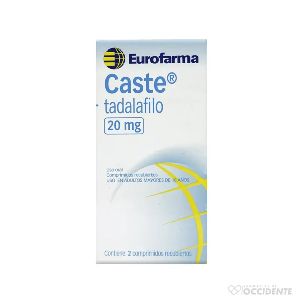 CASTE 20MG TABLETAS X 2