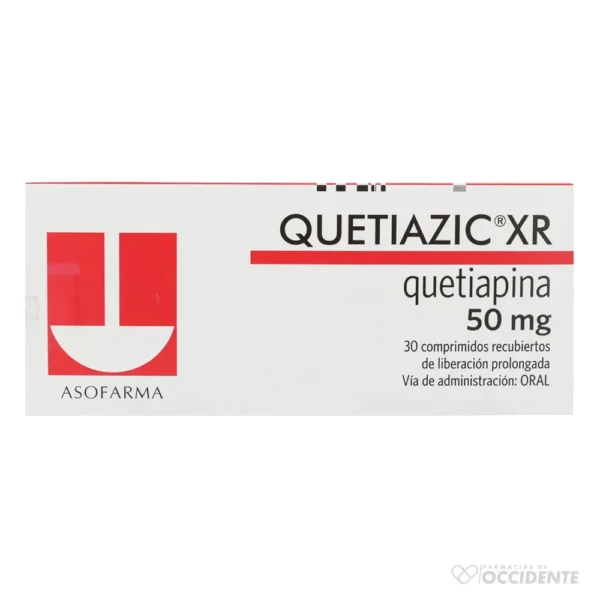 QUETIAZIC XR COMPRIMIDOS 50MG X 30