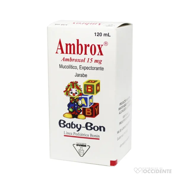 AMBROX BABY BON JARABE 120 ML.