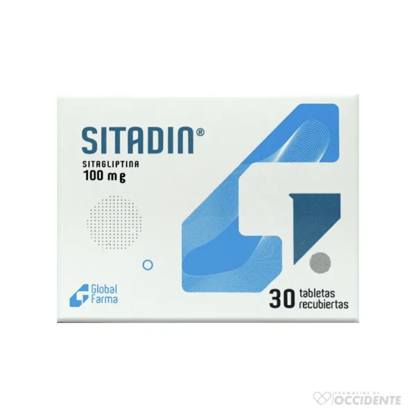 Sitadin 100 mg x 30 tabletas