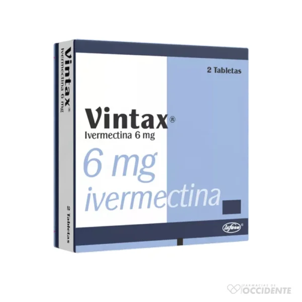 VINTAX 6MG TABLETAS X 2 (IVERMECTINA)