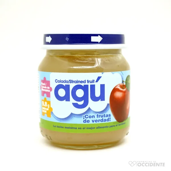 AGU BABY VIDRIO MANZANA X 113G