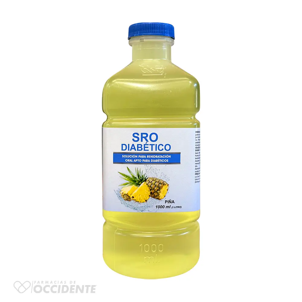 SRO DIABETICO PIÑA X 1000ML